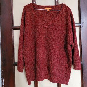 Joe Fresh Red Knit Sweater